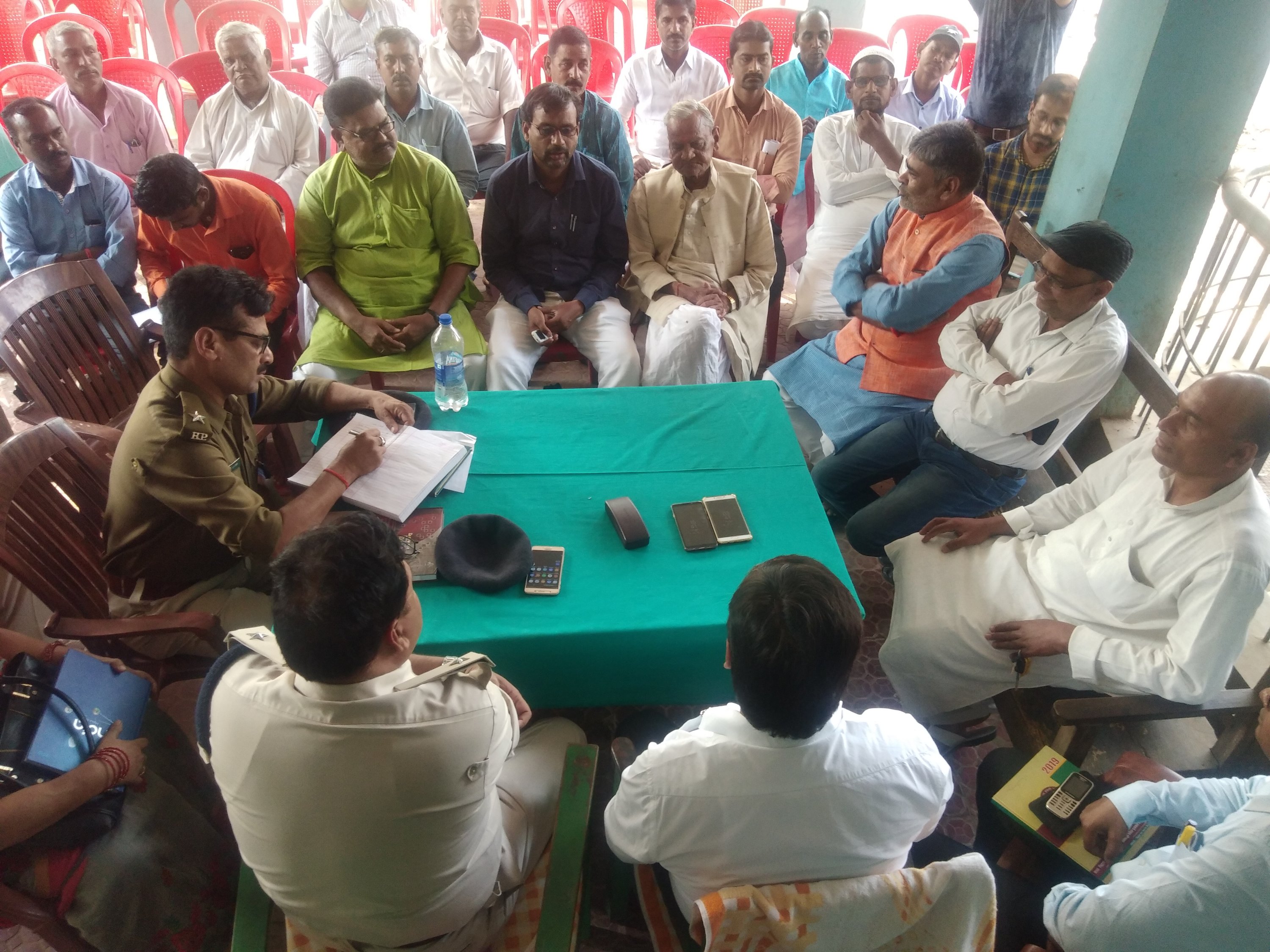 शांतिपूर्वक होली मनाने की अपील।