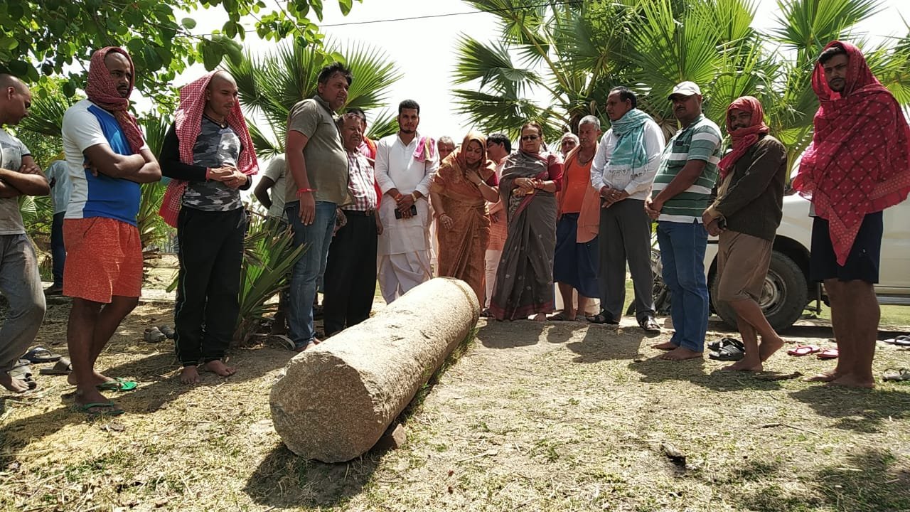 सत्ययुगकालीन सूर्यस्तम्भ का हुआ पूजा