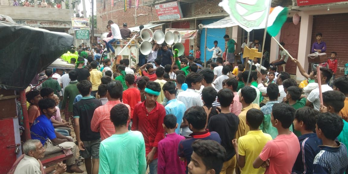 दाउदनगर में निकाला गया चेहल्लुम का जुलूस