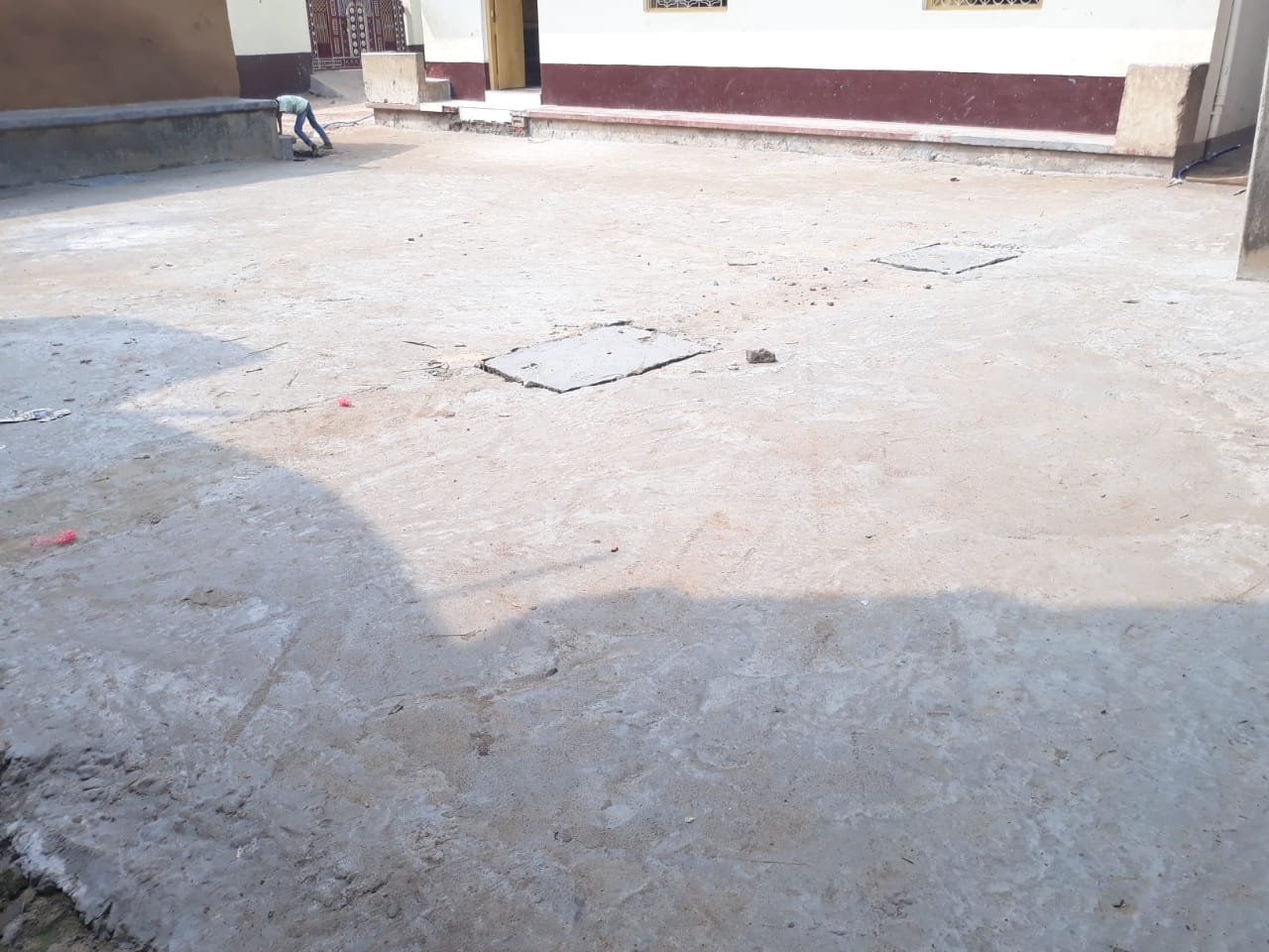 पीसीसी सड़क बनने से जताई खुशी