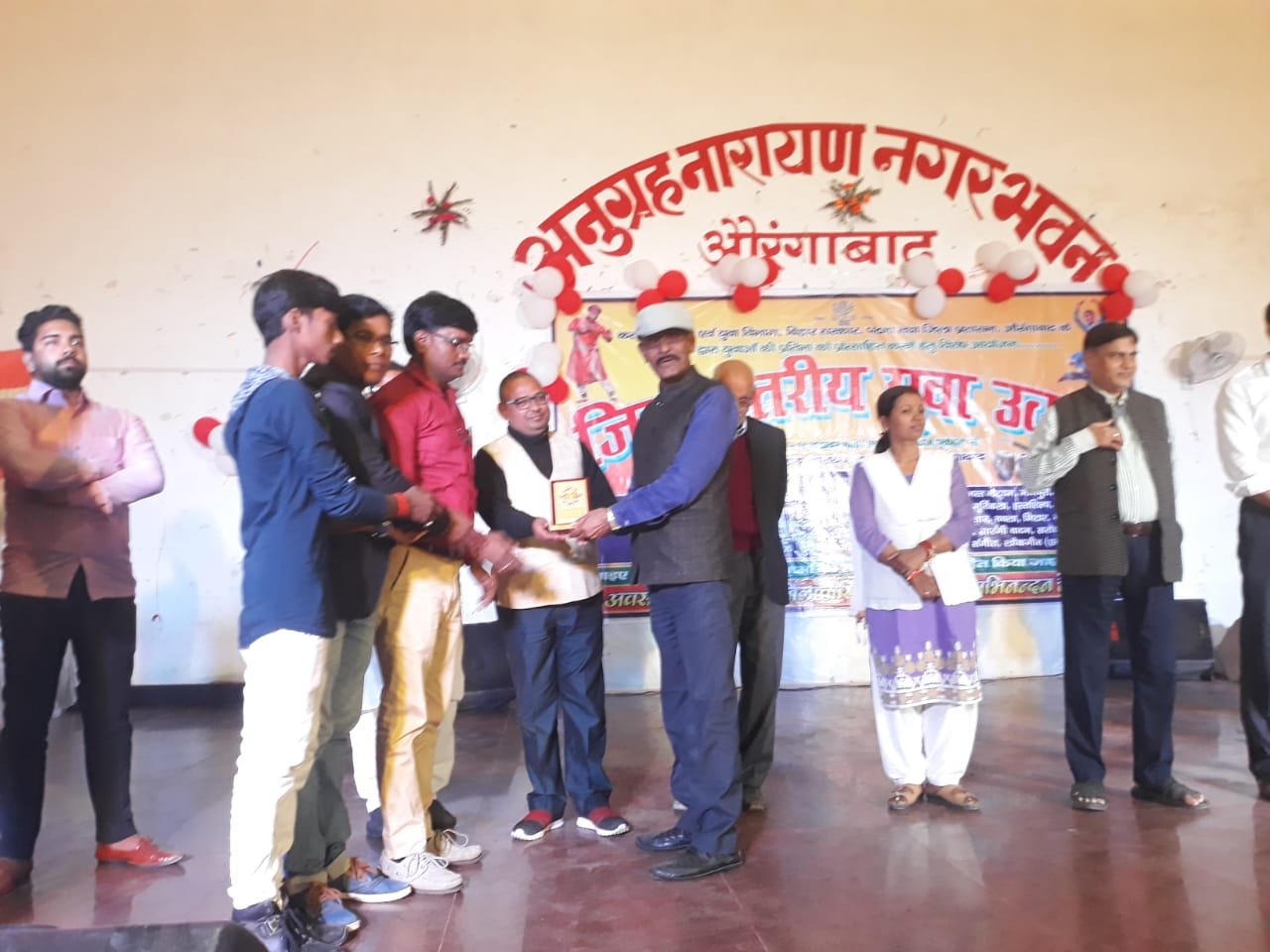 नव ज्योति शिक्षा निकेतन ने एकांकी में लाया द्वितीय स्थान