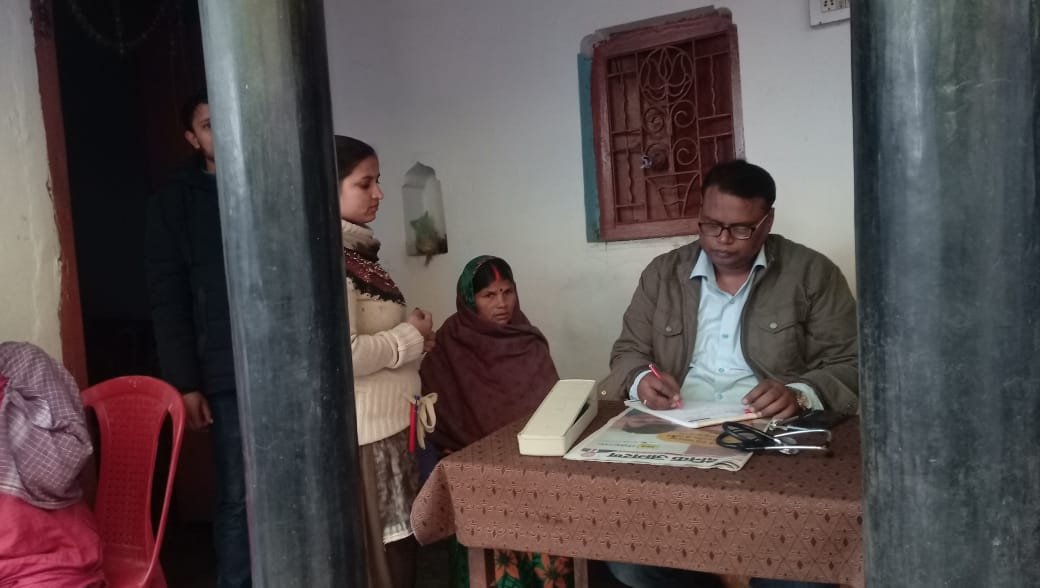 चिकित्सा जांच शिविर का हुआ आयोजन