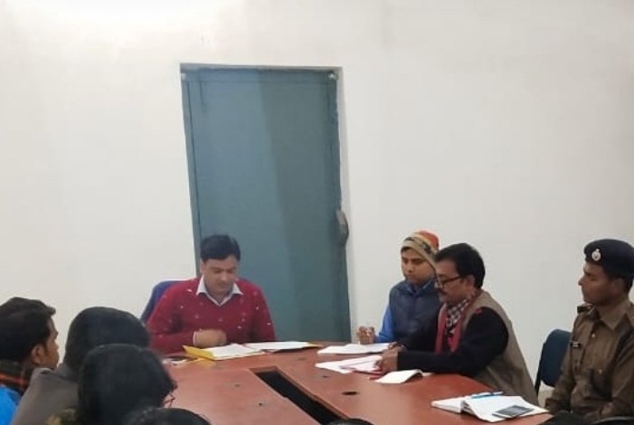 ठंड के कारण सांस्कृतिक कार्यक्रम को किया गया स्थगित, झंडोत्तोलन का हुआ समय निर्धारण।