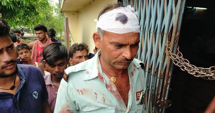 बैंक लूट की घटना में उठ रहे हैं कई सवाल