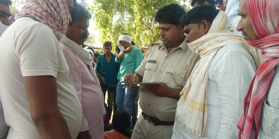 सड़क दुर्घटना में एक कि मौत