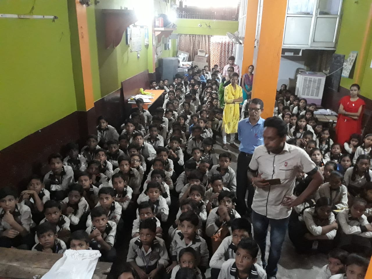 नव ज्योति शिक्षा निकेतन में कौशल विवेक प्रतियोगिता का हुआ आयोजन