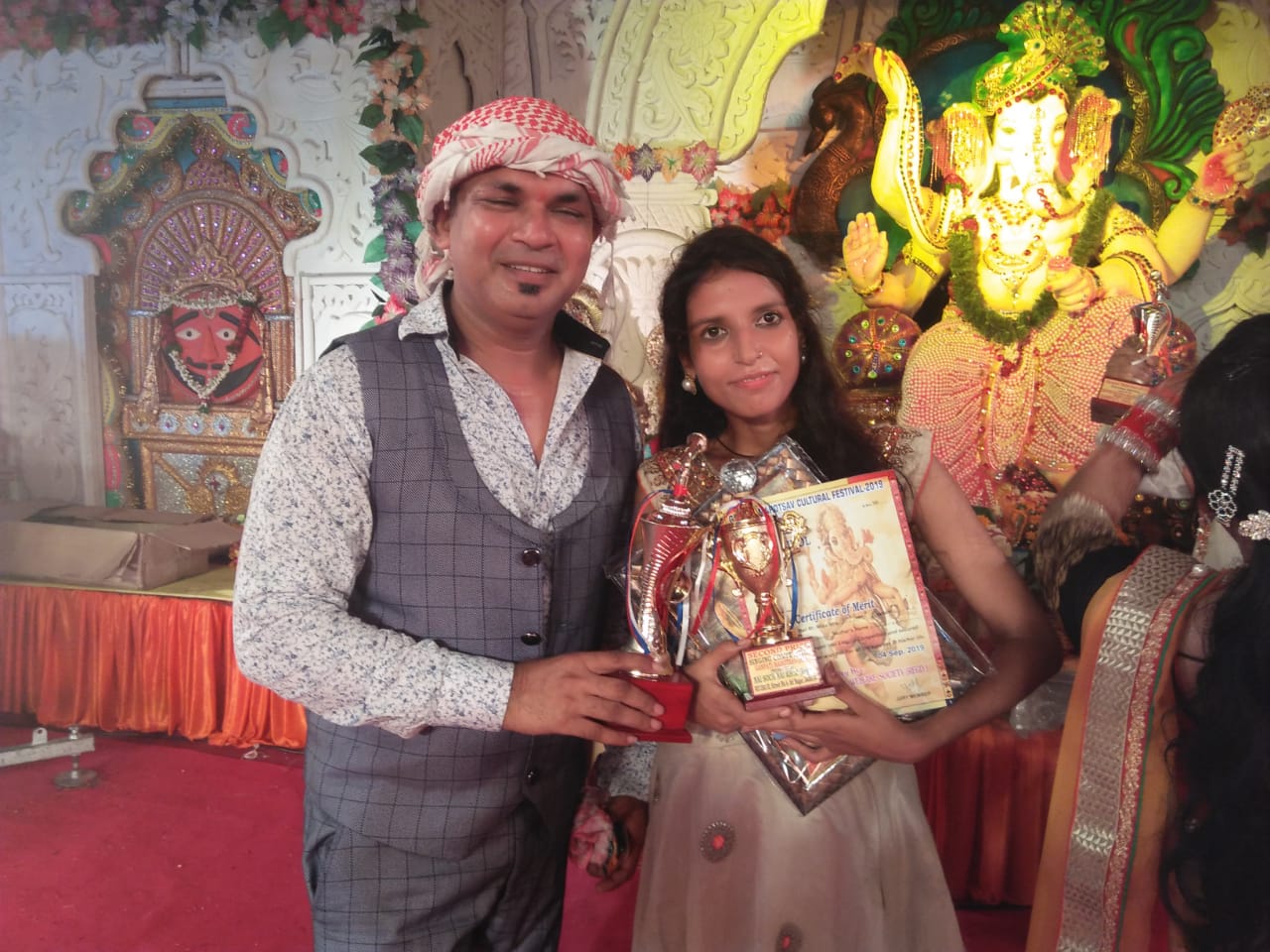 मुन्नी ने प्राप्त किया द्वितीय स्थान, बधाईयों का सिलसिला जारी